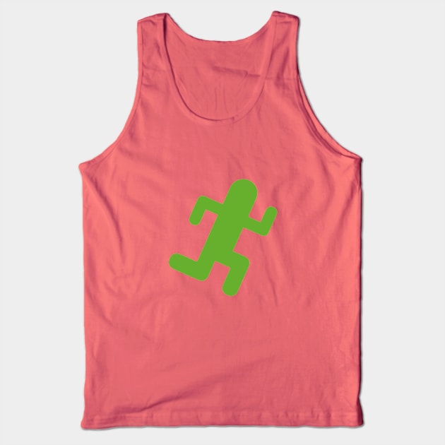 Minimalist Cactuar, Final Fantasy 7 Tank Top by PWCreate